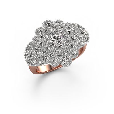 Ring Elia 585 rose gold lab-grown diamond 1.20 crt