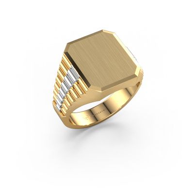 Signet ring Erik 3 585 gold