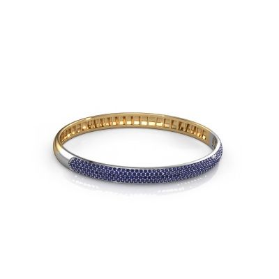 Bracelet Emely 6mm 585 gold sapphire 1.2 mm