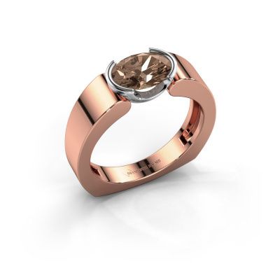 Ring Tonya 585 Roségold Braun Diamant 1.10 crt