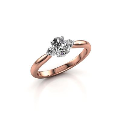 Verlobungsring Lieselot OVL 585 Roségold Diamant 0.51 crt