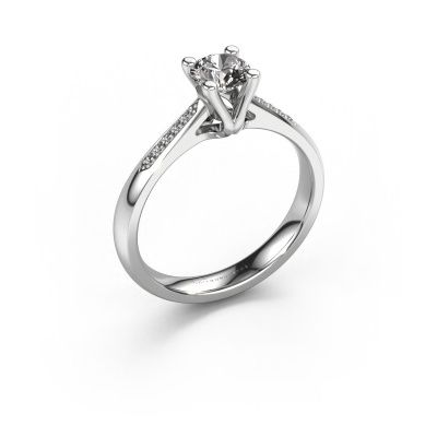 Promise ring Janna 2 585 white gold diamond 0.50 crt