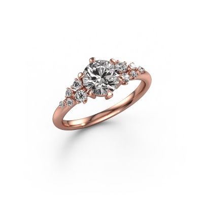 Verlobungsring Royce RND 585 Roségold Diamant 1.00 crt