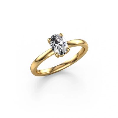 Engagement ring Lynelle 1 585 gold lab grown diamond 0.70 crt