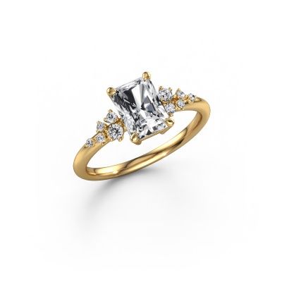 Engagement ring Royce RAD 585 gold diamond 1.633 crt