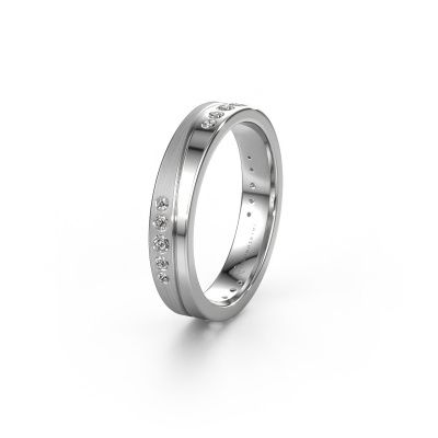 Ehering WH0901L14A20PM 585 Weißgold Lab-grown Diamant ±4x1.7 mm
