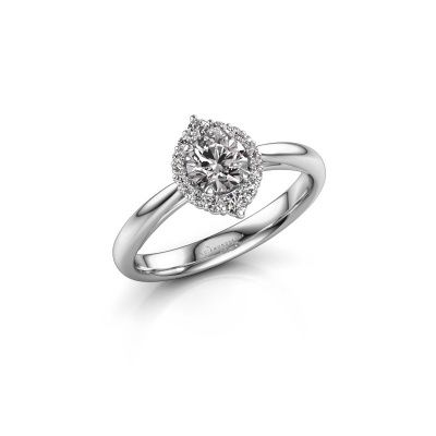 Engagement ring Tora 585 white gold diamond 0.50 crt