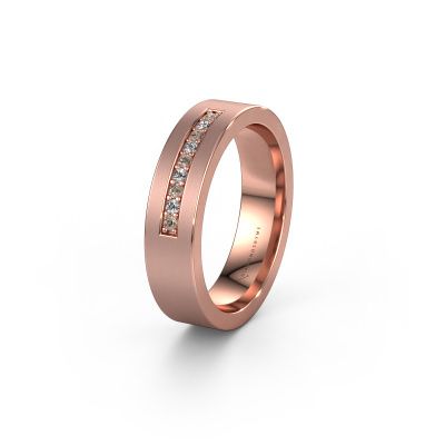 Alliance WH0113L15BM 585 or rose diamant brun ±5x2 mm