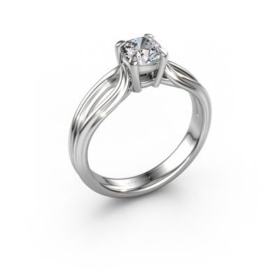 Engagement ring Antonia cus 1 585 white gold diamond 0.70 crt