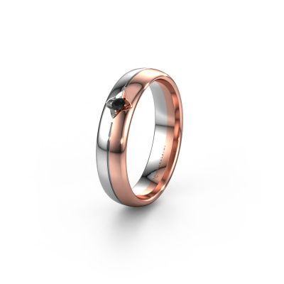 Ehering WH0221L35X 585 Roségold Schwarz Diamant ±5x1.5 mm