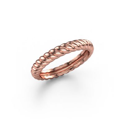 Stackable ring Caren 585 rose gold