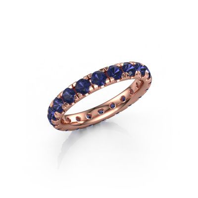 Stackable ring Jackie 3.0 585 rose gold sapphire 3 mm