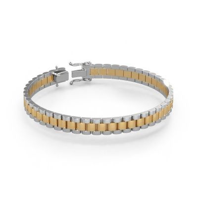 Rolex-Stil Armband Erik 8 mm 585 Gold
