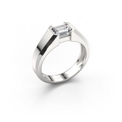 Heren ring Rick 585 witgoud lab-grown diamant 1.15 crt