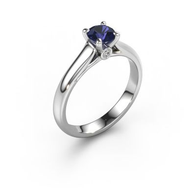 Engagement ring Valorie RND 1 585 white gold sapphire 5 mm