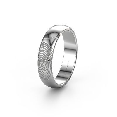 Wedding ring WMH0419M355AP 585 white gold ±0.20x0.07 in