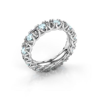 Ring Fenna 585 witgoud diamant 1.10 crt