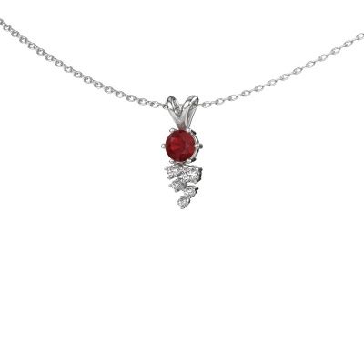 Pendant Royce 950 platinum ruby 4 mm