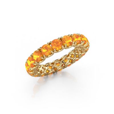 Stackable ring Estee 3.7 585 gold citrin 3.7 mm