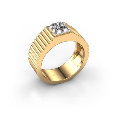 Pinky Ring Elias 585 Gold Diamant 0.50 crt