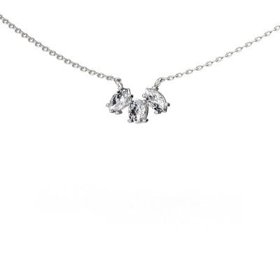 Necklace Rachal 585 white gold lab-grown diamond 0.43 crt