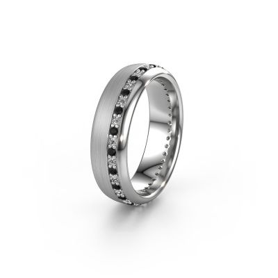 Alliance WH0303L36BMP 950 platine diamant noir ±6x2 mm