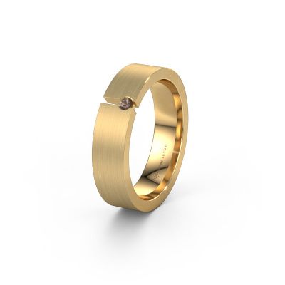 Ehering WH0120L15BM 585 Gold Rauchquarz ±5x2 mm