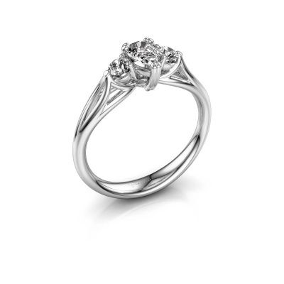 Engagement ring Amie per 925 silver diamond 0.65 crt
