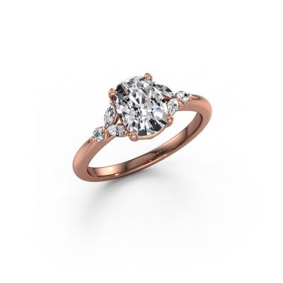 Engagement ring Megan CSH 585 rose gold diamond 1.65 crt