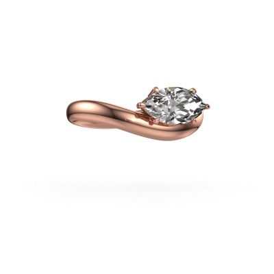 Verlobungsring Floor MRQ 585 Roségold Lab-grown Diamant 1.25 crt
