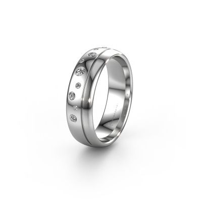 Alliance WH0317L36AP 950 platine zircone ±6x1.7 mm