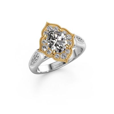 Verlobungsring Rosan 585 Weißgold Diamant 1.468 crt
