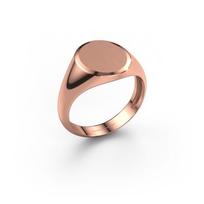 Signet ring Sven 2 light 585 rose gold