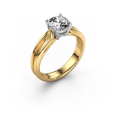 Engagement ring Antonia rnd 1 585 gold lab grown diamond 1.00 crt