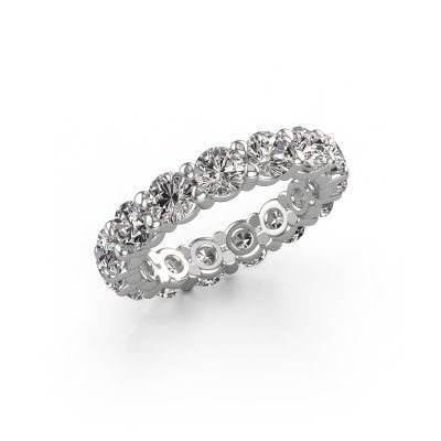 Ring Heddy rnd 4.2 585 white gold diamond 4.50 crt