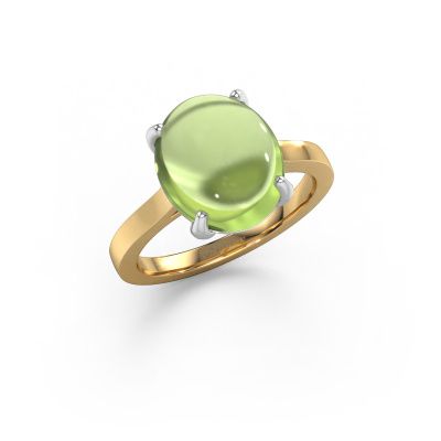 Ring Mallie 1 585 gold peridot 7x5 mm