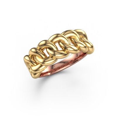 Ring Delmy 8mm 585 rose gold