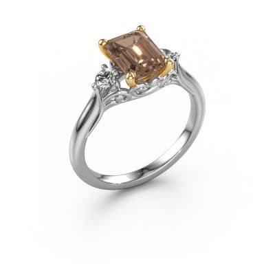Verlobungsring Laurian EME 585 Weißgold Braun Diamant 1.99 crt