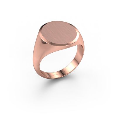 Signet ring Sven 5 585 rose gold