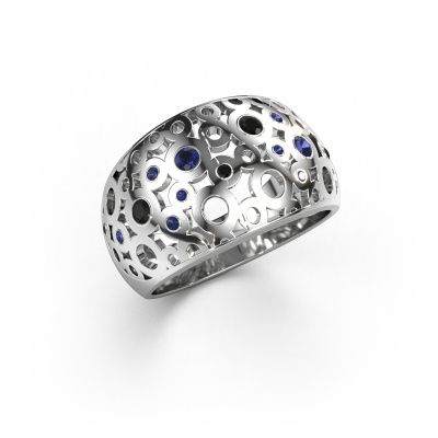 Ring Jaylinn 585 white gold sapphire 2.2 mm