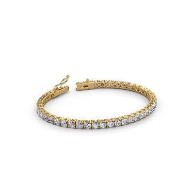 Bracelet tennis Shirley 3.7 lab diamond 585 or jaune 8.20 crt