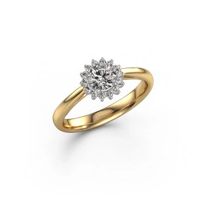 Engagement ring Tilly RND 1 585 gold diamond 0.40 crt