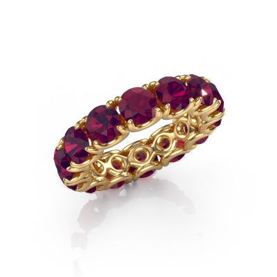 Ring Estee 5.0 585 gold rhodolite 5 mm