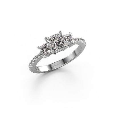 Engagement ring Dorla 950 platinum diamond 1.469 crt