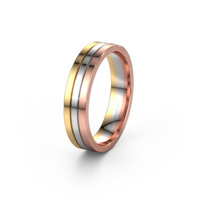 Wedding ring WH0400M15AP 585 gold ±0.20x0.07 in