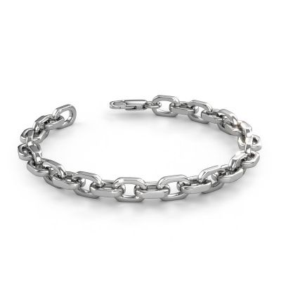 Link bracelet Anchor 1 8mm 585 white gold