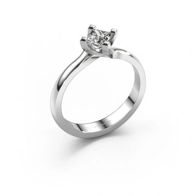 Verlobungsring Dewi Square 950 Platin Diamant 0.25 crt