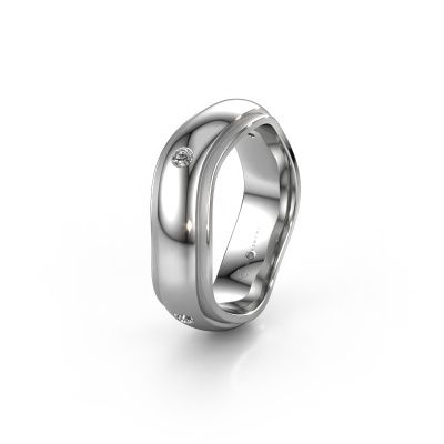 Ehering WH2050L26DP 950 Platin Diamant ±6x2.4 mm