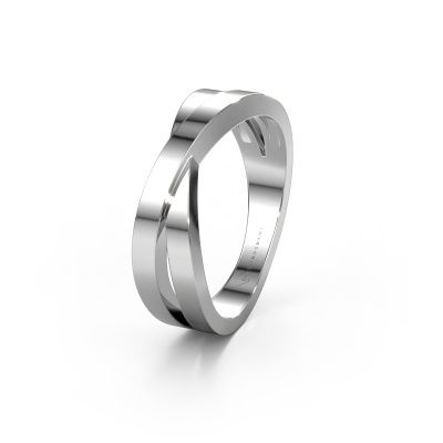 Wedding ring WHM0360M 585 white gold ±0.24x0.1in