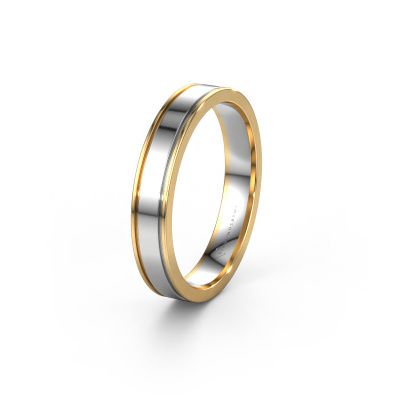 Wedding ring WH2110M14A 585 white gold ±0.16x0.07 in